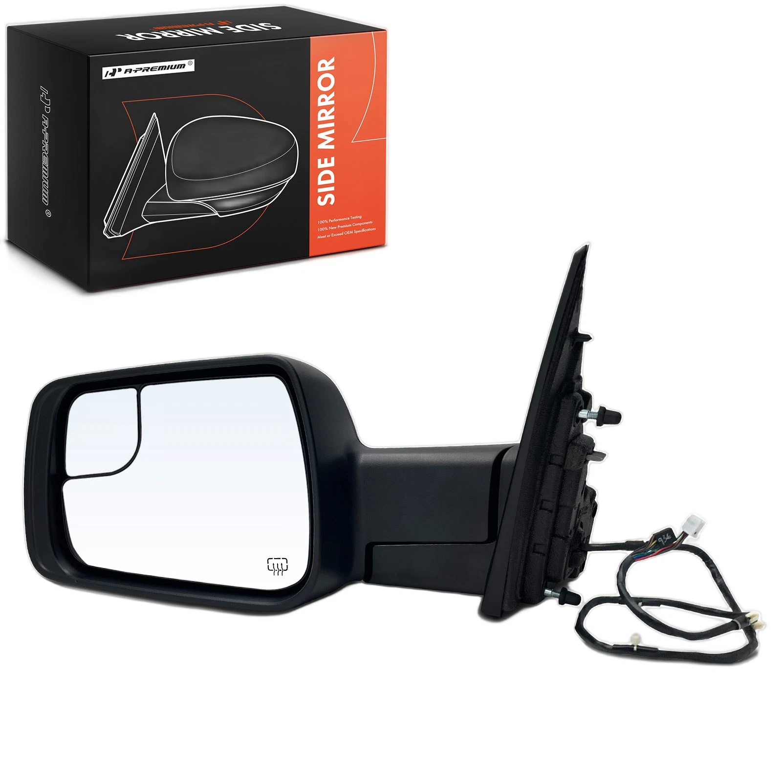 A-Premium Driver Power Mirror w/ Power Fold Blind Spot Signal for Ram 1500 19-22