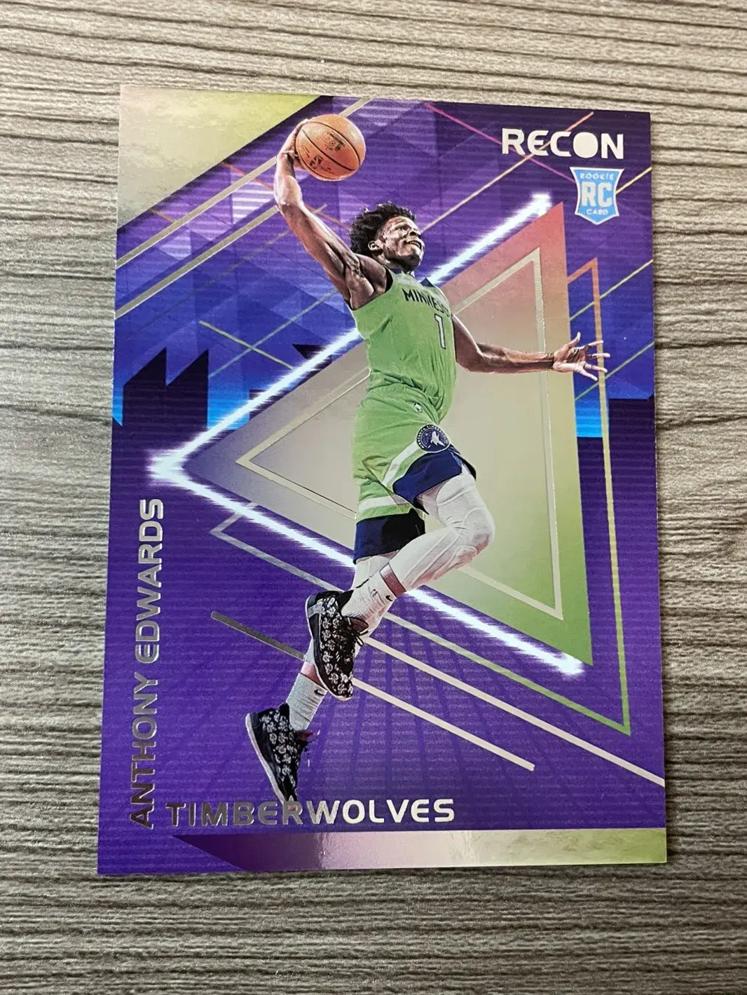 2020-21 Panini Recon Anthony Edwards RC Rookie #125 Timberwolves #2 J77