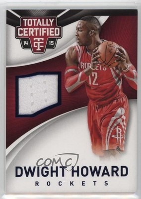 2014-15 Panini Totally Certified Jerseys Blue 66/199 Dwight Howard #34 HOF 0a6