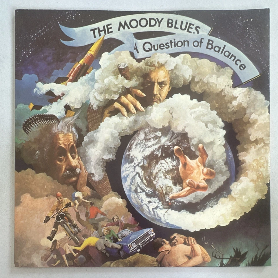 The Moody Of Blues A Question Of Balance 1970 Threshold THS 3 Vinyl Lp VG+/ EX - Image 2 of 4