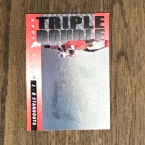 Upper Deck Triple Double 3-D Standouts Michael Jordan TD2 Chicago Bulls NBA Card