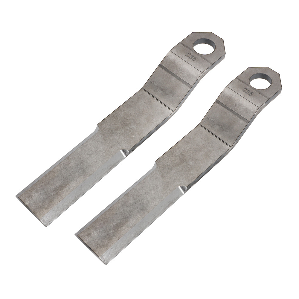 10mm Thick Rotary Grass Cutter Blades Pair For Mower King Skidsteer Brush Hog US