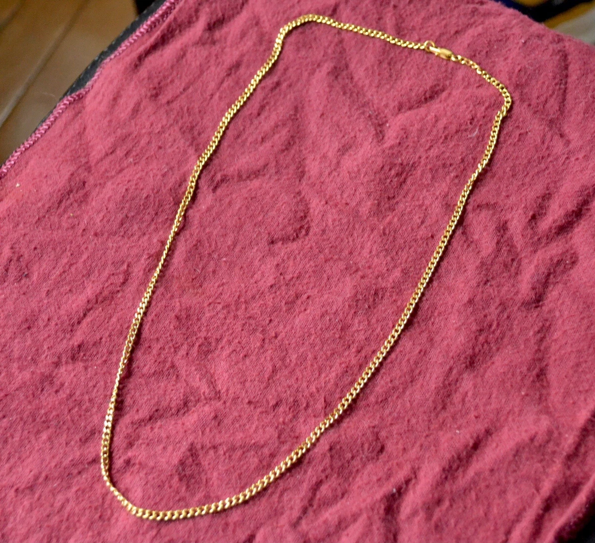 Adornia 14k gold vermeil cuban link chain discount