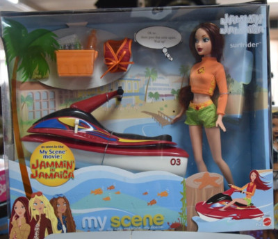  Barbie My Scene Chelsea Jammin' in Jamaica Surfrider Gift Set 2003 Rare