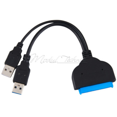 2.5 Inch USB 3.0 To SATA 22 Pin Hard Disk Driver SSD Adapter Connector Cable