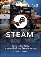 Steam Gift Card - $20 Steam Gift Card - $20