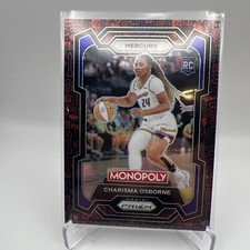 2024 Panini Prizm Monopoly WNBA Charisma Osborne Mercury Red Icon Card No 20