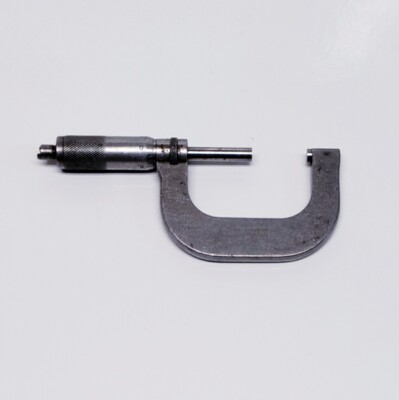 Vintage Starrett No.2 Outside Micrometer Pro Machinist Tool 1-2''  USA RARE HTF