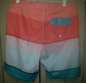 New Mantaray Beach M L Orange Blue 