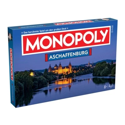 WINNING MOVES Monopoly Aschaffenburg Brettspiel Gesellschaftsspiel Cityedition Stadtedition