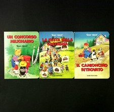Tony Wolf - 3 Libri illustrati Infanzia - Dami Editore 1994. Leggi descr