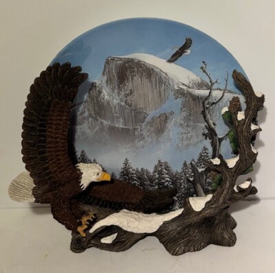1998 Hamilton Col   COMING HOME  WINGS OF FREEDOM 3D Plate
