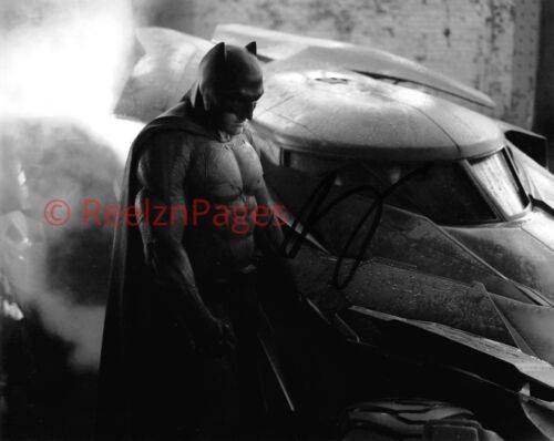 Nouvelle impression d'art de photo de célébrité dédicacée 8 x 10 Ben Affleck Batman - Photo 1/1