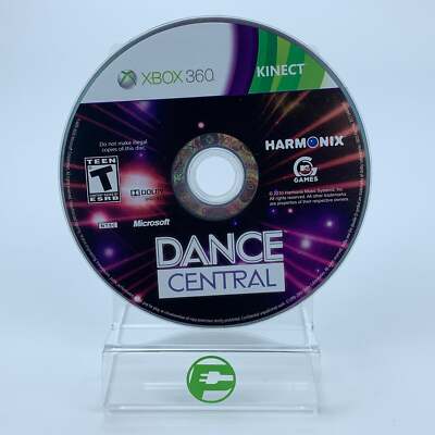 Dance Central (Microsoft Xbox 360, 2010) Disc Only