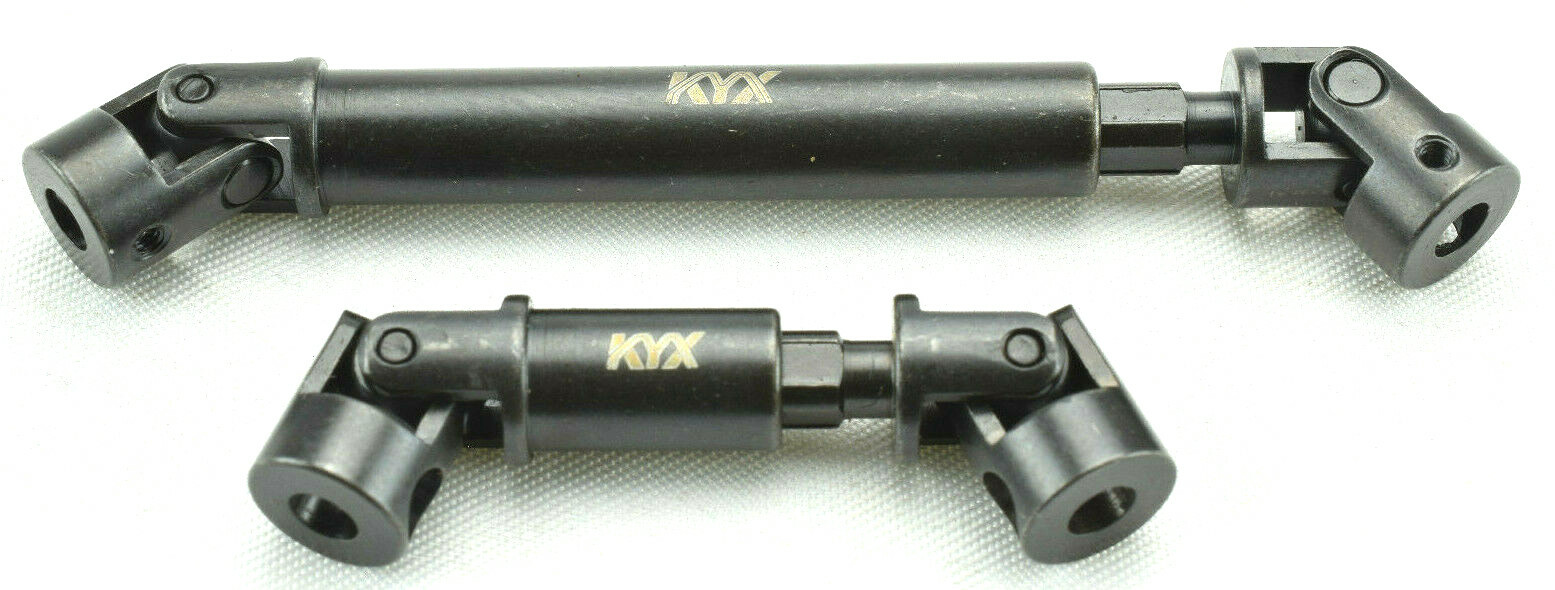 Комплект передних и задних центральных карданных валов с ригелями KYX Axial SCX24