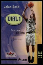 2000-01 Fleer Mystique #8 DO Jalen Rose Dial 1