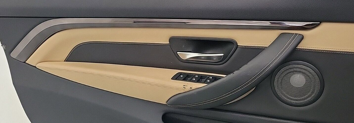 BMW OEM F32 F33 F82 F83 2014-20 Black Chrome Interior Door Trim