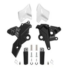 Driver Rider Footrests Footpegs Bracket Fit For Kawasaki Ninja 650 Z650 2017-24