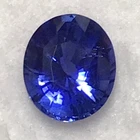 Blue Sapphire Natural 3.08 Carat Oval Genuine Loose Gemstone Fine Ceylon Gem