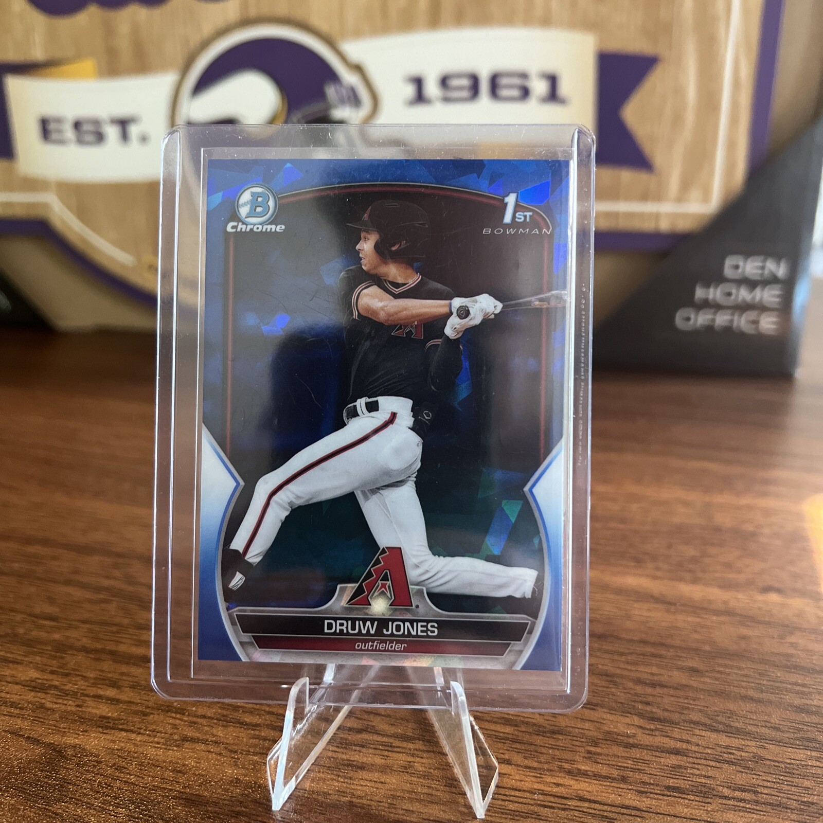 2023 Bowman Sapphire Edition - Chrome Prospects #BCP-25 Druw Jones (RC)