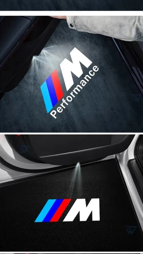2-4Pcs Car Door Projector Laser Led Lights Shadow Lamps Decoration For B-M-W - Picture 7 of 26