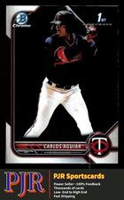 2022 Bowman #BCP-1 Carlos Aguiar  Chrome Prospects Minnesota Twins