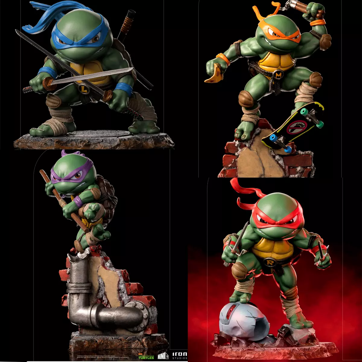 TMNT: Michelangelo - Minico Statue