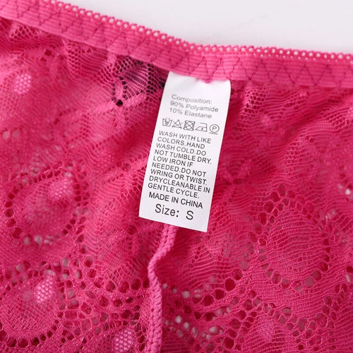 5 Pack Lot Sexy Womens Full Lace Panties Thong G string High Leg Underwear Brief - Picture 22 of 28