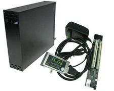 Expresscard 34mm 54mm To 2 PCI 32bit slots adapter Express Card Riser card