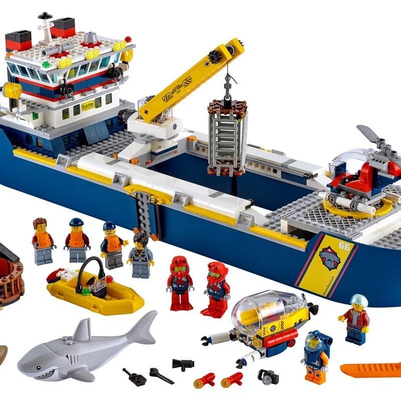 LEGO City Ocean Exploration Ship 60266 Fast Shipping 673419319348