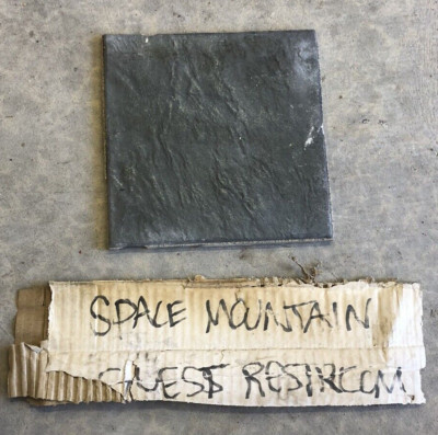 Rare Space Mountain Guest Bathroom Tile Disneyland Prop Tomorrowland Disney 100