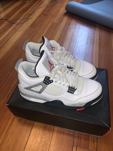 Air Jordan 4 Retro OG White Cement 2016 Size 9 | eBay