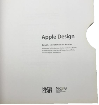 Apple Design 1997–2011 Book Hatje Cantz 2011 English Version 31cm