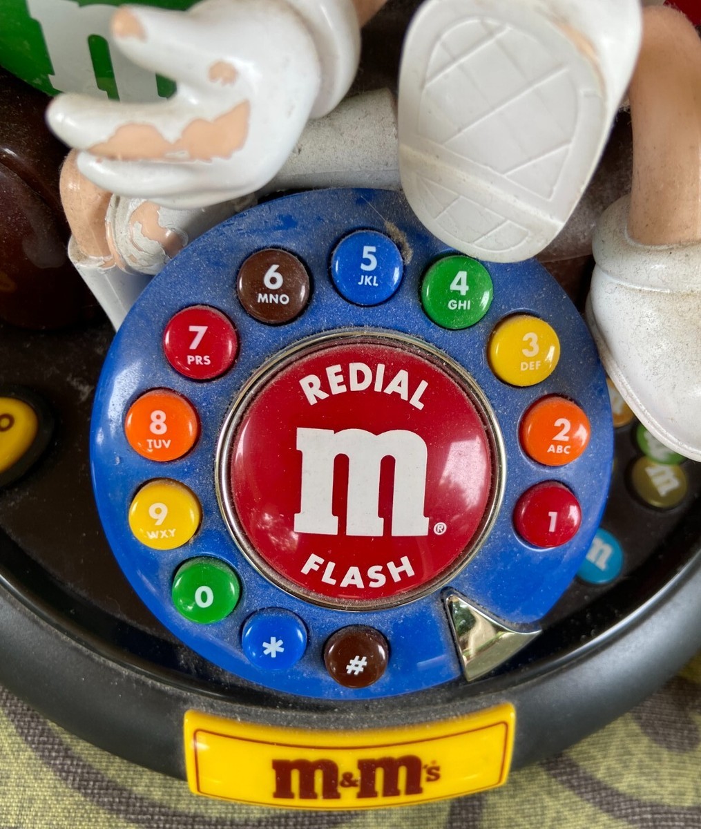 M&M's エムアンドエムズ 電話機 アンティーク インテリア アメト fS19 VINTAGE TALKING M&M's TELEPHONE!!! - YouTube