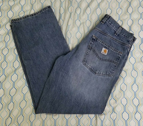 Vintage Carhartt Loose Fit Jeans Blue 