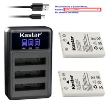 Kastar Battery Triple Charger for Nikon Coolpix P90, Coolpix P100, Coolpix P500