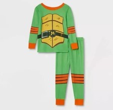 Teenage Mutant Ninja Turtles Toddler 2pc Top  Pants PJ Sleepwear Set: 18m-2T