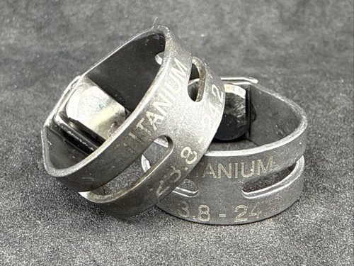 Shimano DURA-ACE Titanium Shifter Clamp Band Set for all Shimano STI Levers