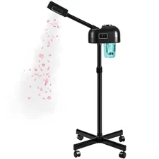 LCD Facial Steamer Professional for Clean Skin, Skin Care Use at Home, Beauty...