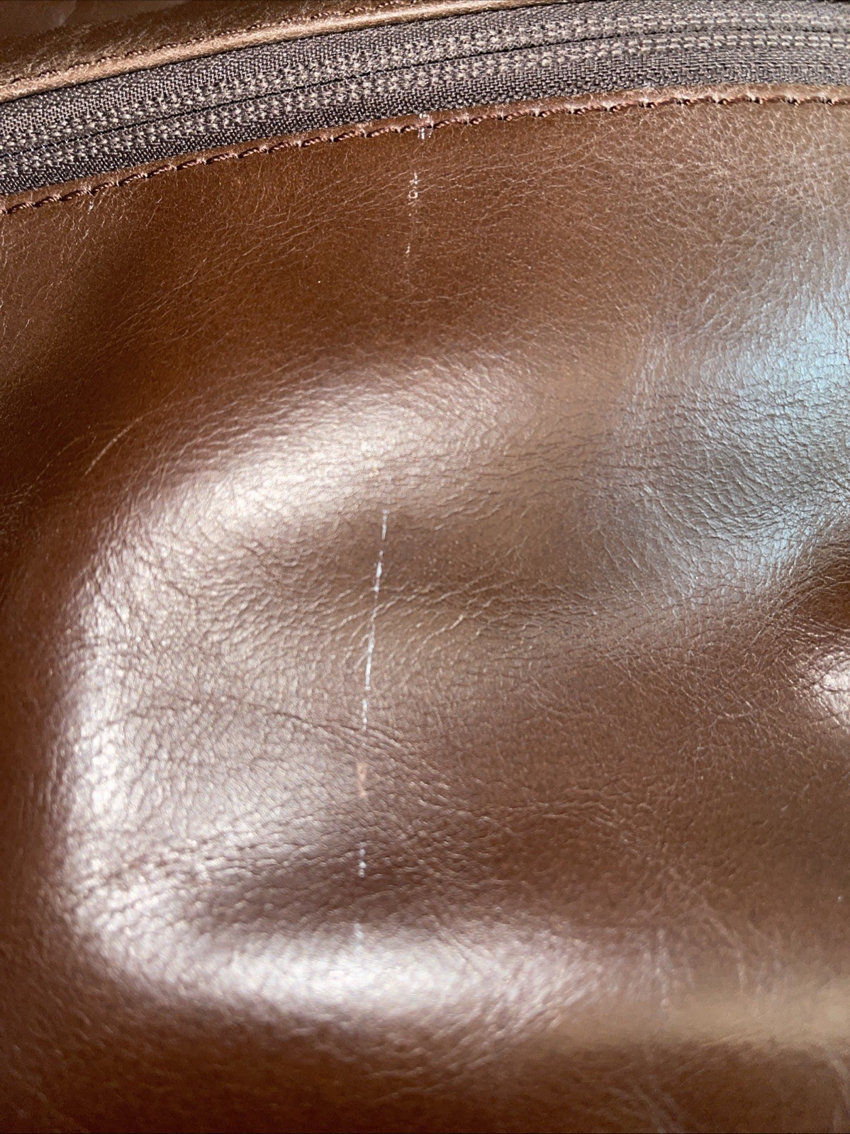 100% Leather Backpack Padded Computer Compartment… - image 4