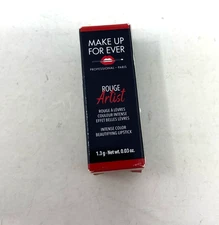 Make Up For Ever Rouge Artist Beautifying Mini Lipstick 402 Untamed Fire 0.03oz