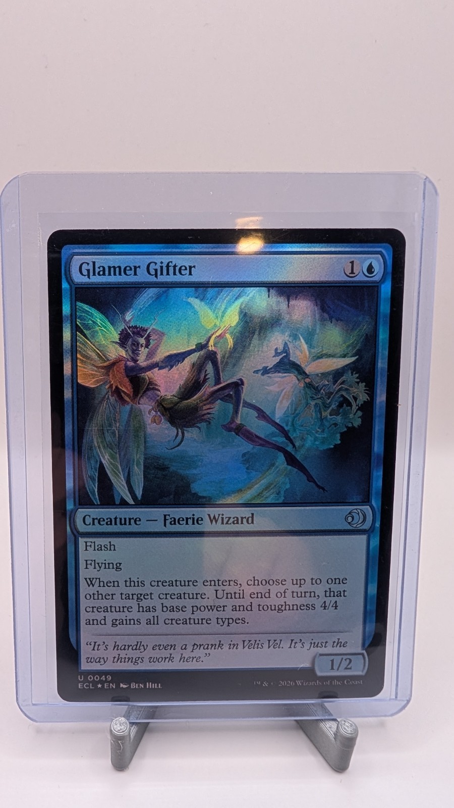 Glamer Gifter #49 (Foil) Lorwyn Eclipsed Magic the Gathering 