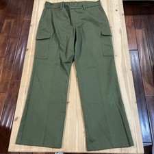 Vintage Boy Scouts of America Pants Mens 36 Olive Green BSA Uniform