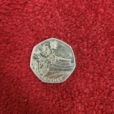 2012 London Olympics Cycling 50p Coin - Available on eBay
