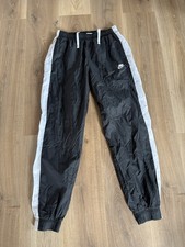 Nike Men’s Waterproof Black Slayer Windbreaker Medium Cuffed TrackSuit Bottom M