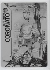 2023 Skybox Metal Universe Rookies Printing Plate Black 1/1 Matthew Coronato 0tm