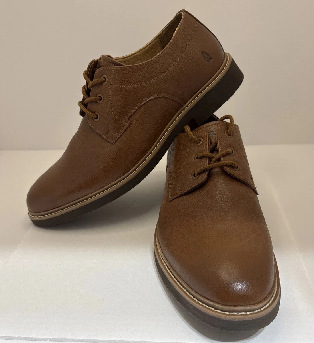 Hush Puppies Tribute Oxford Mens 10.5 Dark Brown Leather Dress Shoes Hush Puppies M Oxford Dress Shoes for Men for sale | eBay main image 4