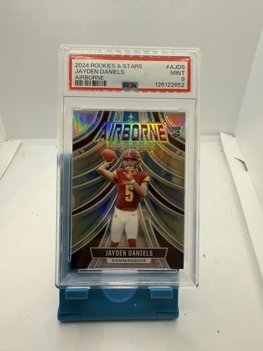 2024 Panini Rookies & Stars - Airborne Jayden Daniels #A-JDS (RC) PSA 9
