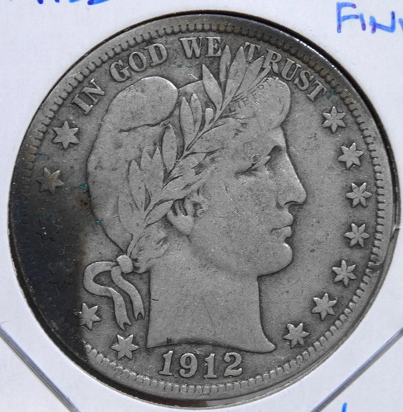 1912 Year Barber Half Dollars (1892-1915) for sale | eBay 1912 Year Barber Half Dollars (1892-1915) for sale | eBay