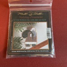 MILL HILL Holiday Ornament Counted Glass Bead Kit H3 FATHER CHRISTMAS see desc